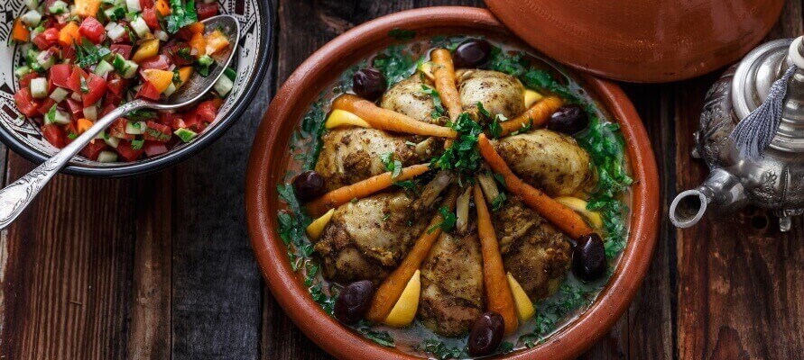 أفضل 10 أطباق مغربية