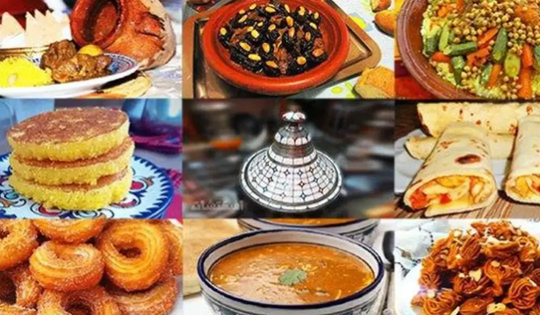 5 أشهر  أطعمة مغربية